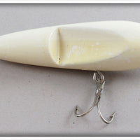 Vintage J.R. Schoonmaker Red & White Schoonie's Skooter Lure