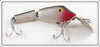 Vintage Gen-Shaw Silver Scale Black Back L & G Wiggler Lure