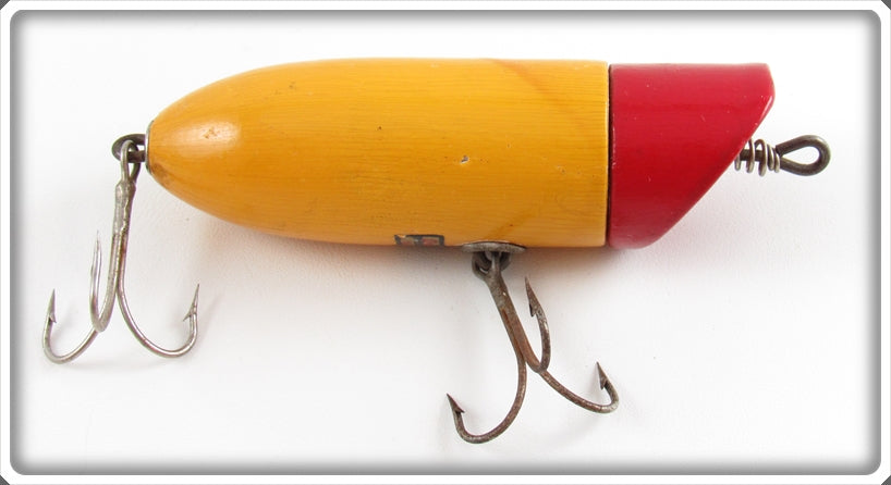 Vintage Dunk's Yellow & Red Dubble Header Lure 