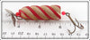 V. A. Cherry Red & White The Cherry Spinning Plug In Box