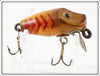 Vintage Rinehart Yellow Red Bars Chief Lure