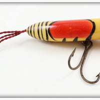 Vintage Creek Chub Red & White Big Creek Bug Wiggler 1402 Lure