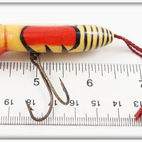 Creek Chub Red & White Big Creek Bug Wiggler 1402