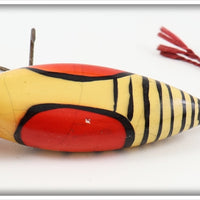 Creek Chub Red & White Big Creek Bug Wiggler 1402