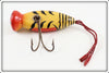 Creek Chub Red & White Big Creek Bug Wiggler 1402