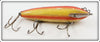 Vintage Heddon Rainbow Deep Diving Wiggler 1601 Lure 