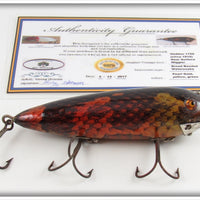 Georg Homan Snake Skin Heddon Near Surface Wiggler Lure