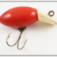 U.S. Specialty Co Red Body White Head Midget Tango Lure