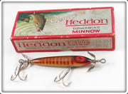 Vintage Heddon Natural Scale Baby Torpedo Lure In Box 129R