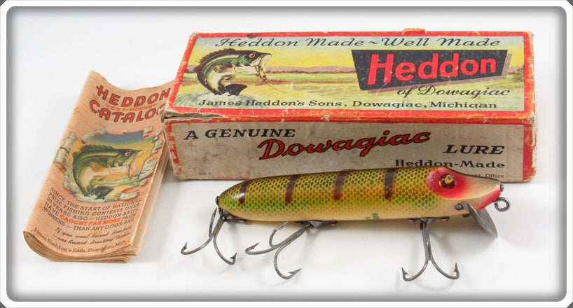 Vintage Heddon Perch Vamp Lure In Box 7500 L