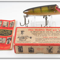 Vintage Heddon Pike Scale Deluxe Basser Lure In Unmarked Box