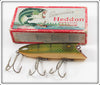 Vintage Heddon Pike Scale Saltwater Basser Lure In 8509M Box