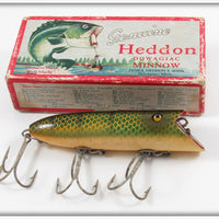 Vintage Heddon Pike Scale Saltwater Basser Lure In 8509M Box