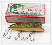 Vintage Heddon Pike Scale Saltwater Basser Lure In 8509M Box