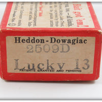 Heddon Green Scale Lucky 13 In Box 2509D