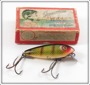 Vintage Heddon Perch 110 River Runt Lure In Box 119L