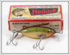 Vintage Heddon Perch SOS Minnow Lure In Box 140L