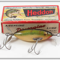 Vintage Heddon Perch SOS Minnow Lure In Box 140L