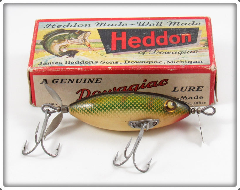 Vintage Heddon Perch SOS Minnow Lure In Box 140L