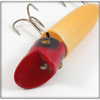 Heddon Red Head White Zig Wag In Box 8302