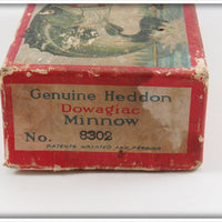 Heddon Red Head White Zig Wag In Box 8302