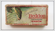 Vintage Heddon Unmarked Empty Down Bass Box