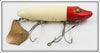 Heddon Red Head White Flap Tail In Box 7002