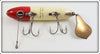 Heddon Red Head White Flap Tail In Box 7002