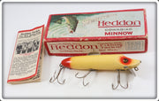 Vintage Heddon Red & White Vamp Lure In Box 7502