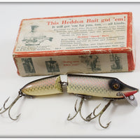 Heddon Shiner Scale Jointed Vamp Lure In Partially Stamped Box