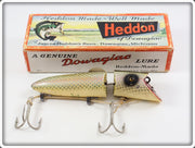 Vintage Heddon Shiner Scale King Zig Wag Lure In 8350P Box
