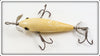 Heddon Solid White 100 Dowagiac Minnow