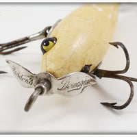 Heddon Solid White 100 Dowagiac Minnow