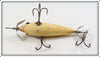 Heddon Solid White 100 Dowagiac Minnow