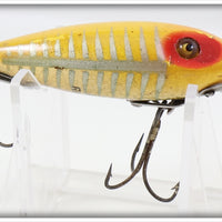 Vintage Heddon Yellow Shore 110 River Runt Lure 119XRY