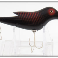 N Wine Black & Red Kinney Bird Type Lure