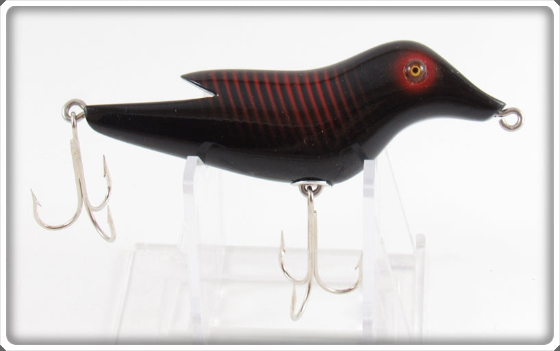 black bird fishing lure N Wine Black & Red Kinney Bird Type Lure For Sale
