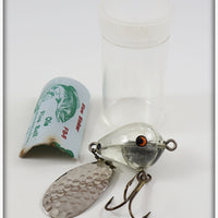 Johnny Horton Cane River Bait Co Clear Ole Fireball Lure In Tube
