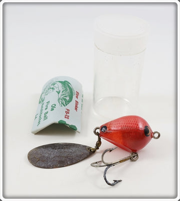 Johnny Horton Cane River Bait Co Fireburst Clear Ole Fireball In Tube
