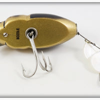Creek Chub Gold & Black Beetle In Box 3854