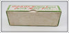 Creek Chub Green & Yellow Beetle In Box 3851