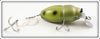 Creek Chub Green & Yellow Beetle In Box 3851