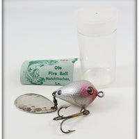 Johnny Horton Cane River Bait Co Shad Ole Fireball Lure In Tube