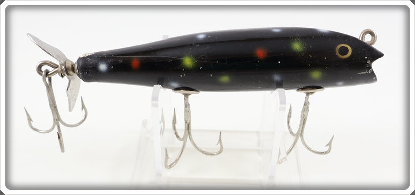 Vintage Creek Chub Black With Spots Darter Special Order Lure