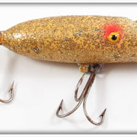 South Bend Uncatalogued White With Gold Flake Better Babe Oreno Lure