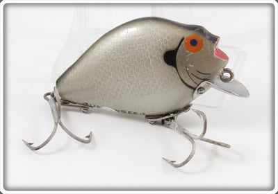 Vintage Heddon Silver Herring Punkinseed Floater Lure 740 SH