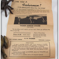 A. H. Thoren Green Scale Thoren Minnow Chaser In Box