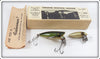 Vintage A. H. Thoren Green Scale Thoren Minnow Chaser Lure In Box