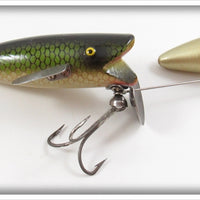 A. H. Thoren Green Scale Thoren Minnow Chaser In Box