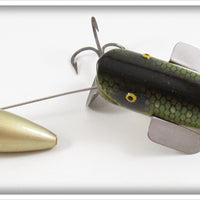 A. H. Thoren Green Scale Thoren Minnow Chaser In Box